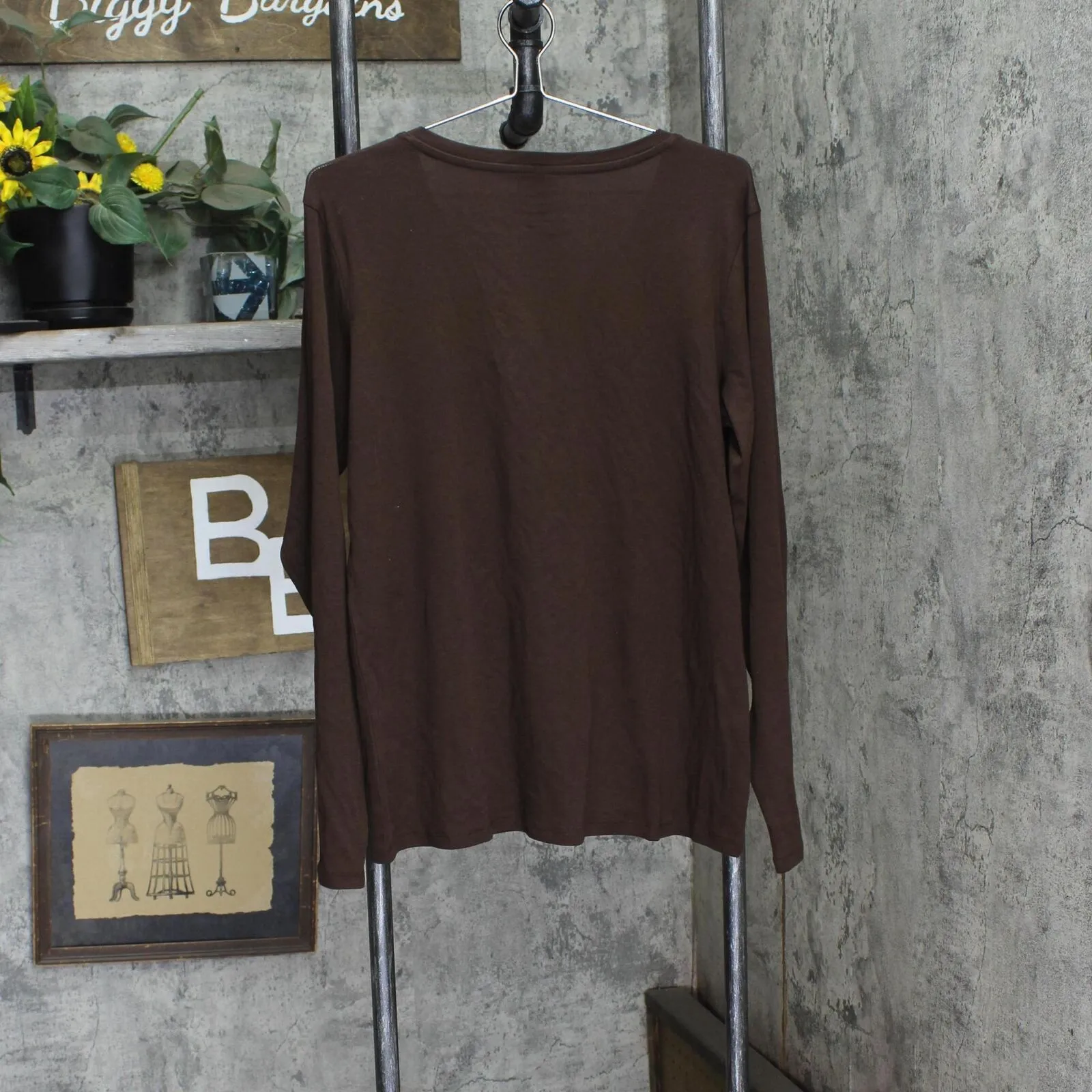 Member´s Mark Women's Essential Long-Sleeve V-Neck Tee DLT5580S