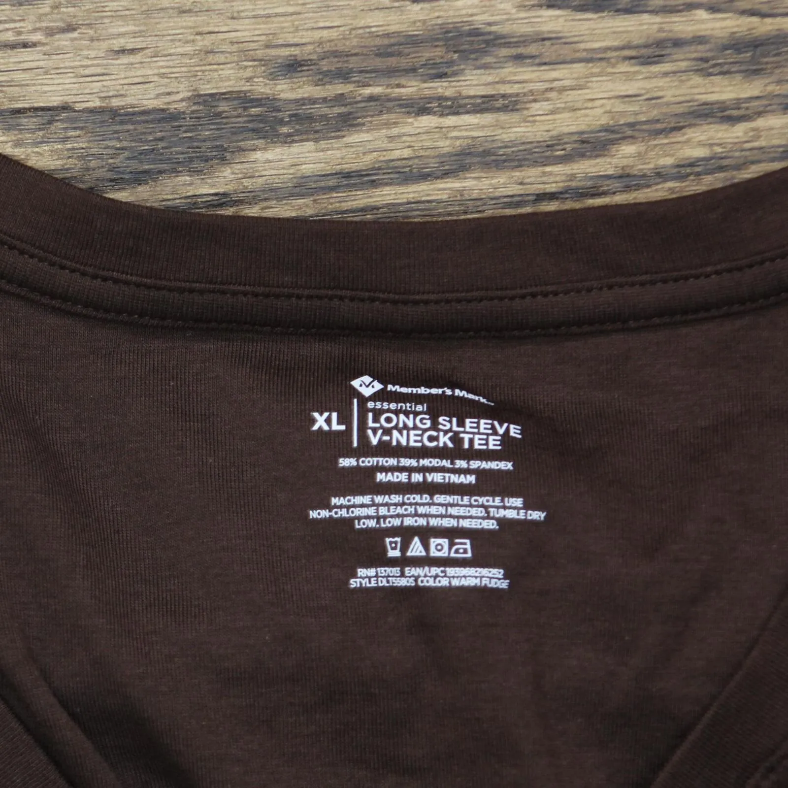 Member´s Mark Women's Essential Long-Sleeve V-Neck Tee DLT5580S