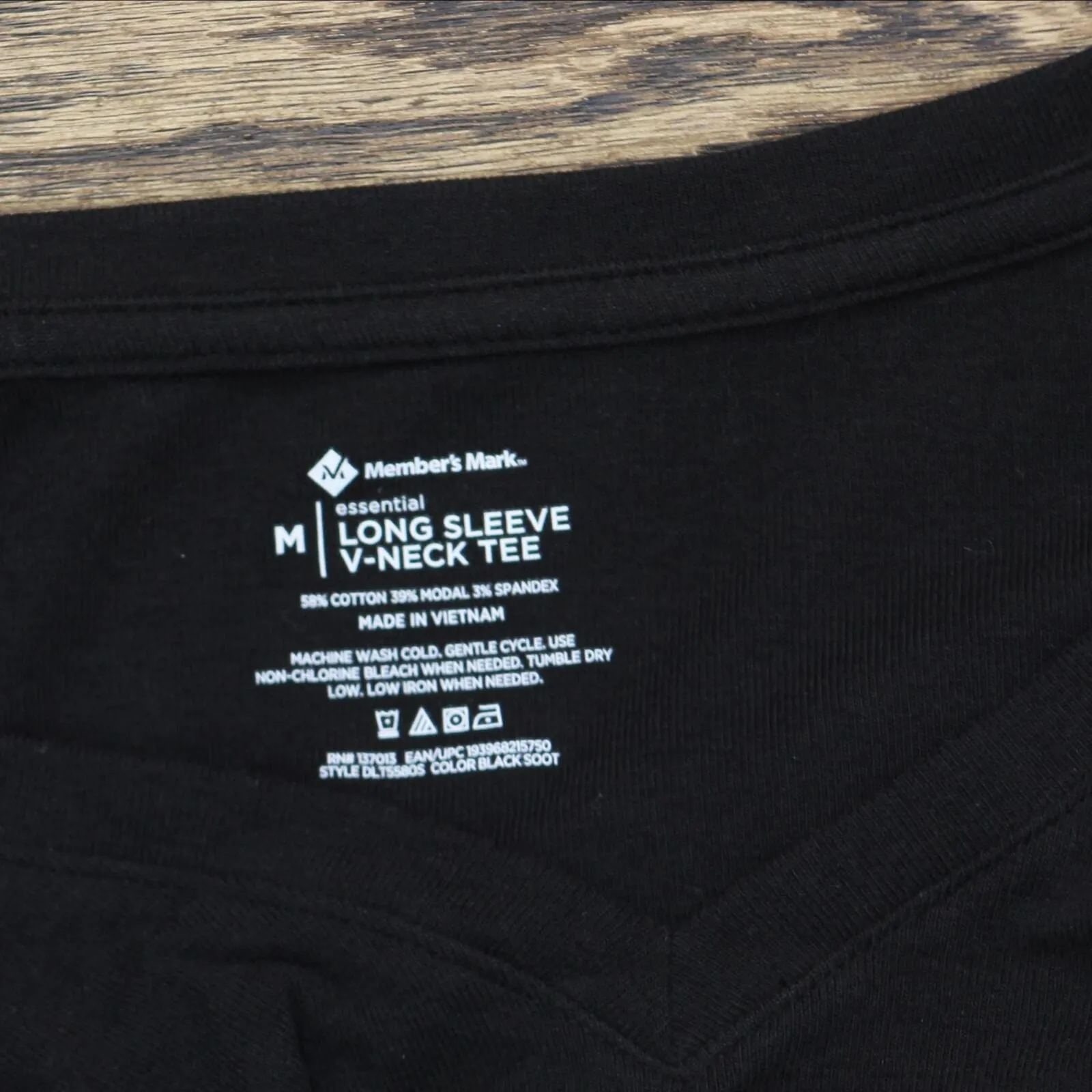 Member´s Mark Women's Essential Long-Sleeve V-Neck Tee DLT5580S