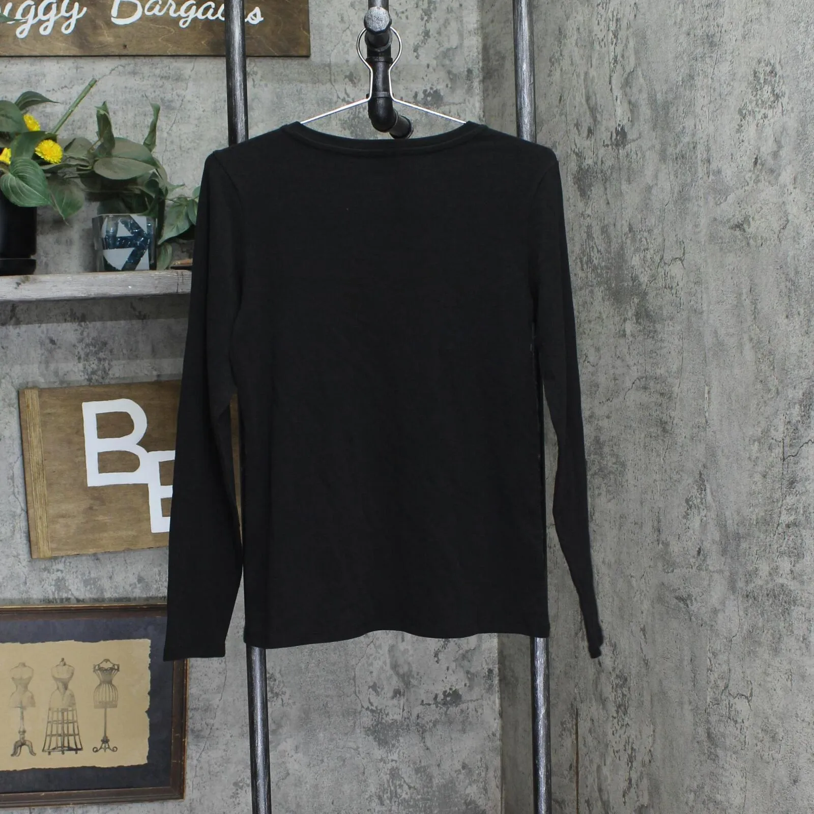 Member´s Mark Women's Essential Long-Sleeve V-Neck Tee DLT5580S