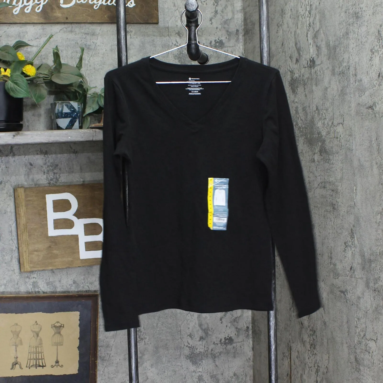 Member´s Mark Women's Essential Long-Sleeve V-Neck Tee DLT5580S