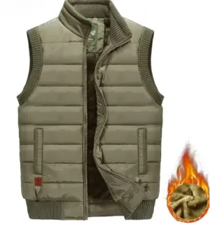 Men's lined warm outdoor jacket