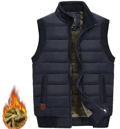 Men's lined warm outdoor jacket