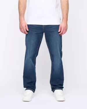 Mens Rushawn Relaxed Fit Jeans Mid Wash