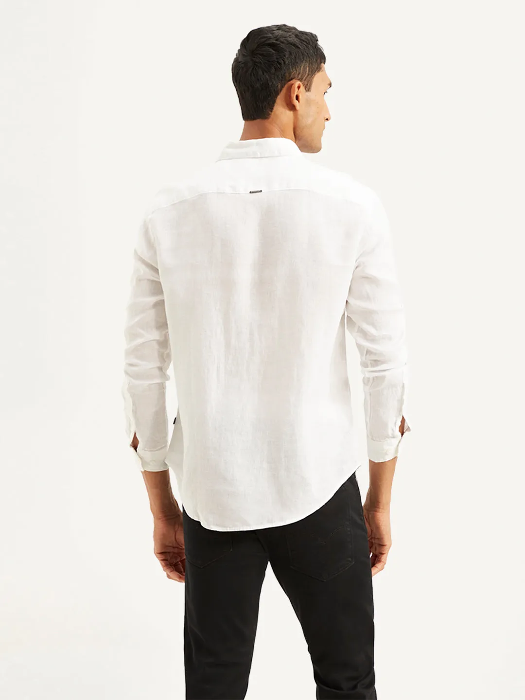 Men's Solid Slim Fit Shirt