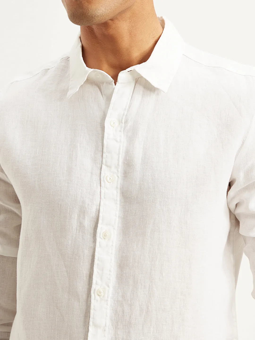 Men's Solid Slim Fit Shirt