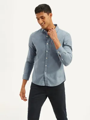 Men's Solid Slim Fit Shirt