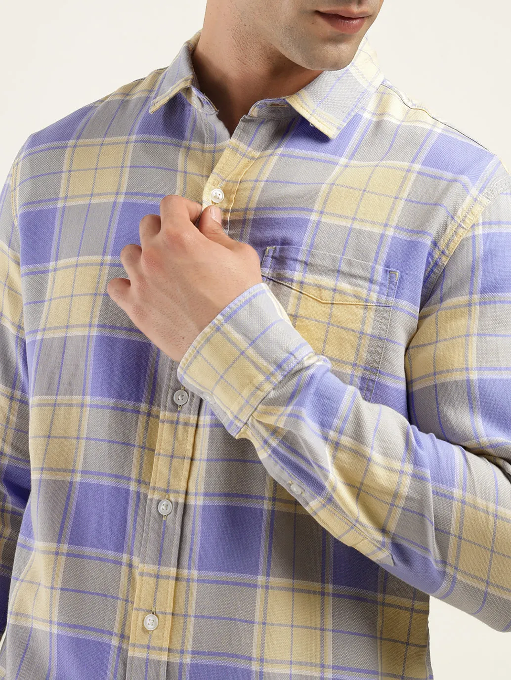 Men's Striped Slim Fit Shirt