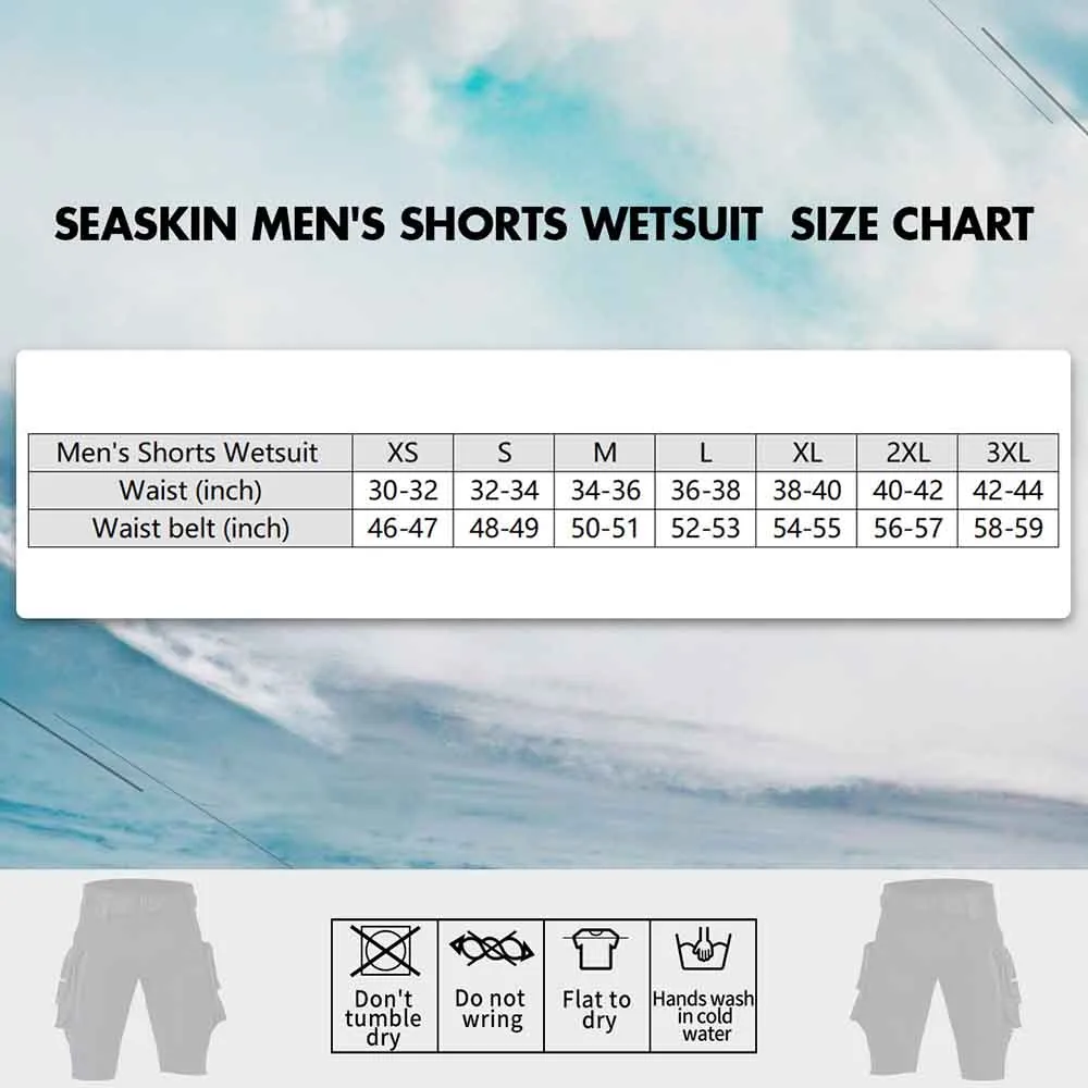 Mens Wetsuit Pants with Pockets
