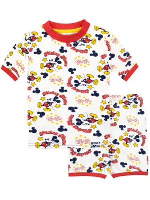 Mickey Mouse Short Pajamas