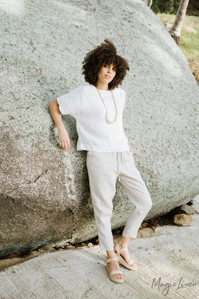 Midway Loose Linen Top