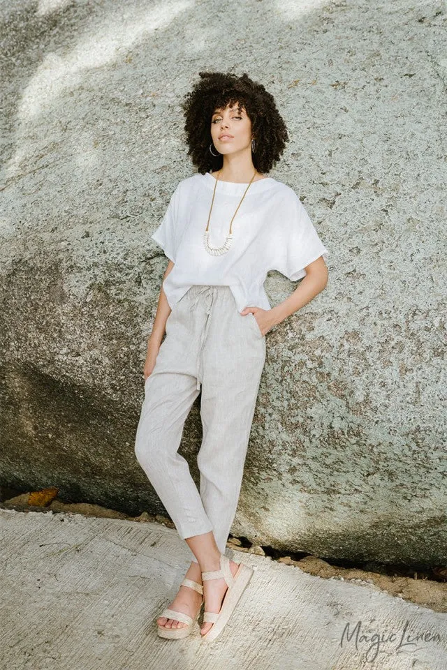 Midway Loose Linen Top