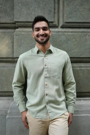 Military Green · Full Sleeve Shirt
