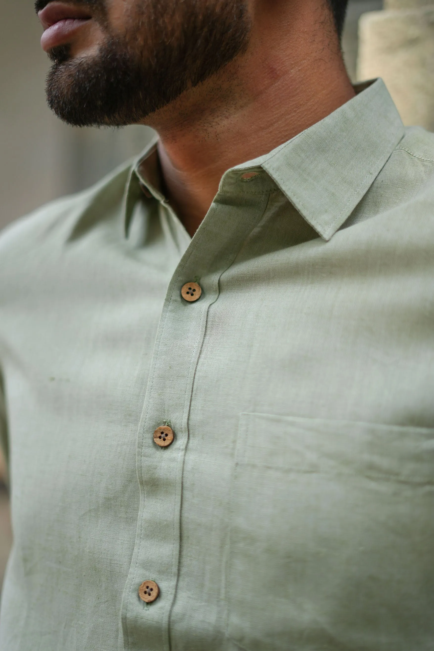 Military Green · Full Sleeve Shirt