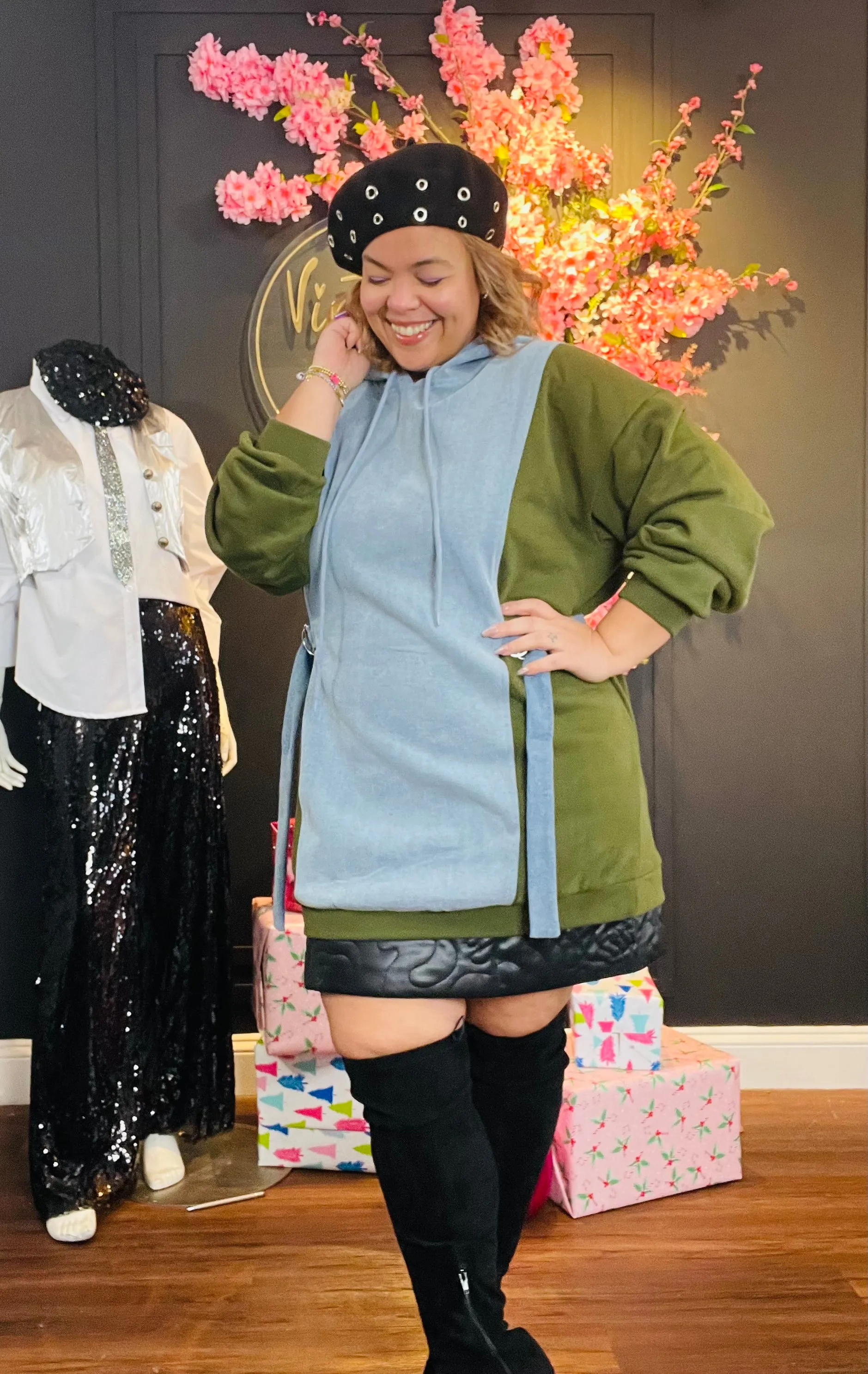 Millow hoodie dress