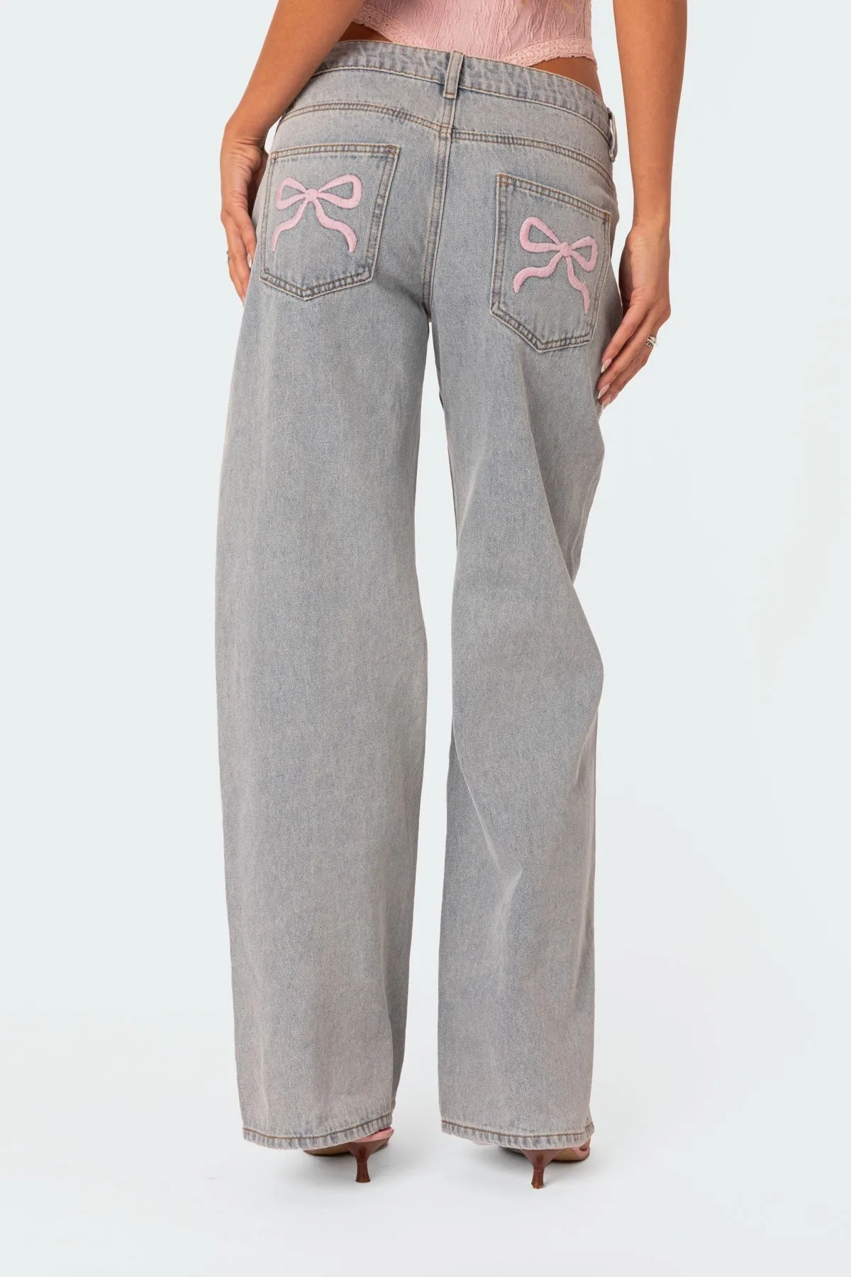 Mizi™ | Bow Jeans