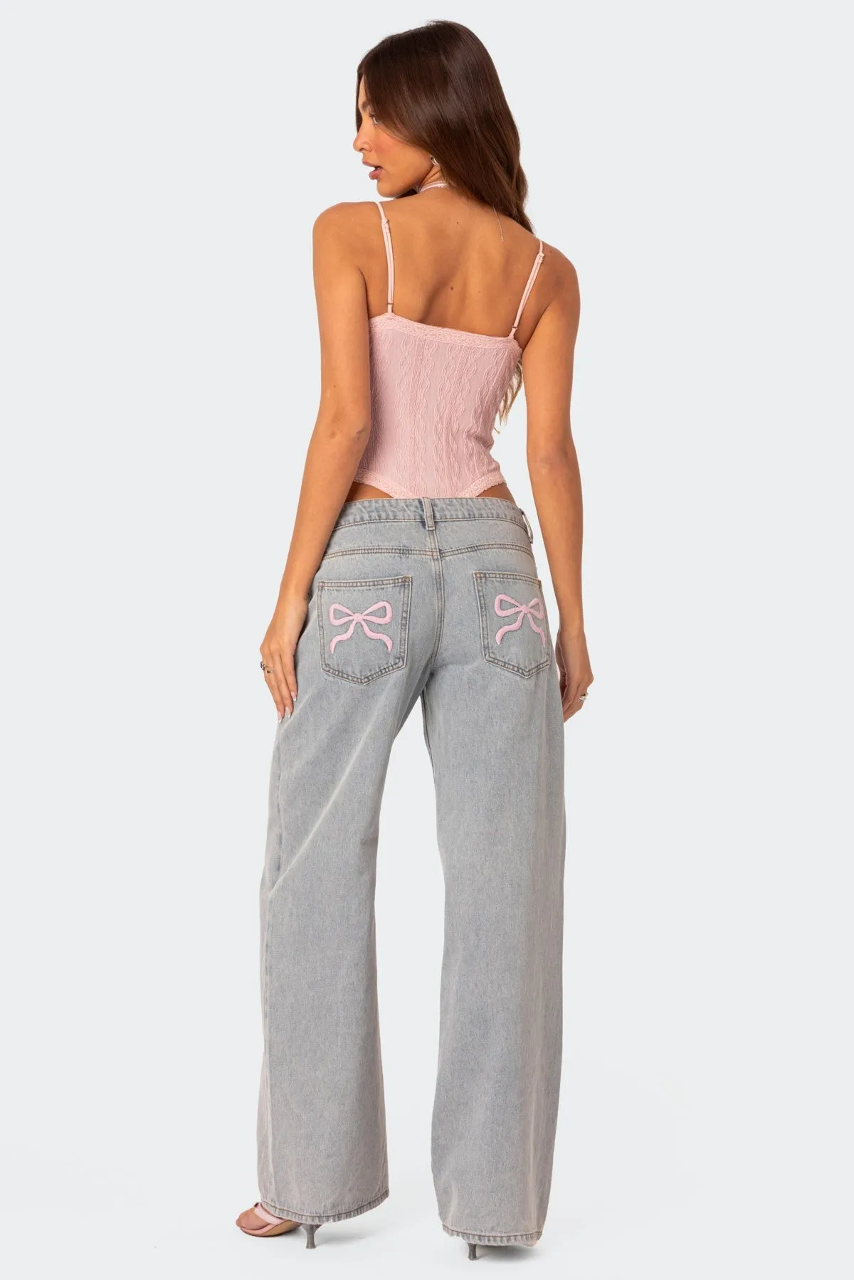 Mizi™ | Bow Jeans