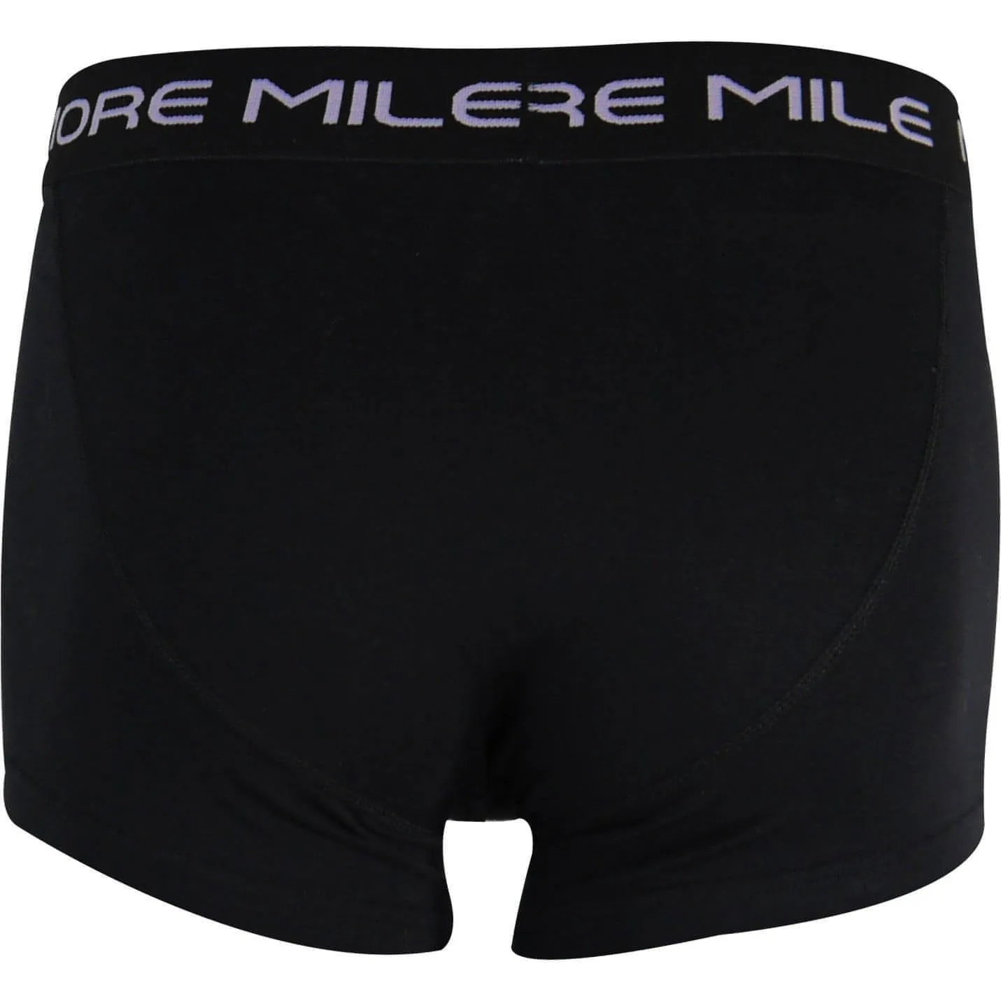 More Mile Classic (2 Pack) Mens Boxer Shorts - Black