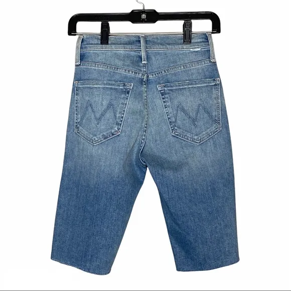 MOTHER The Tomcat Bermuda Jean Shorts 24