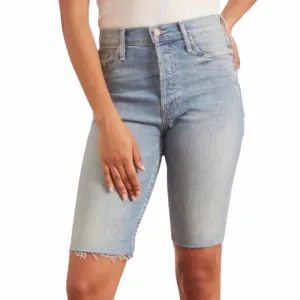 MOTHER The Tomcat Bermuda Jean Shorts 24