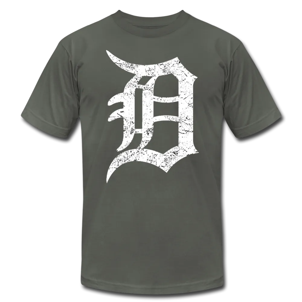 Motor City Detroit Letter D Men's Premium T-shirt