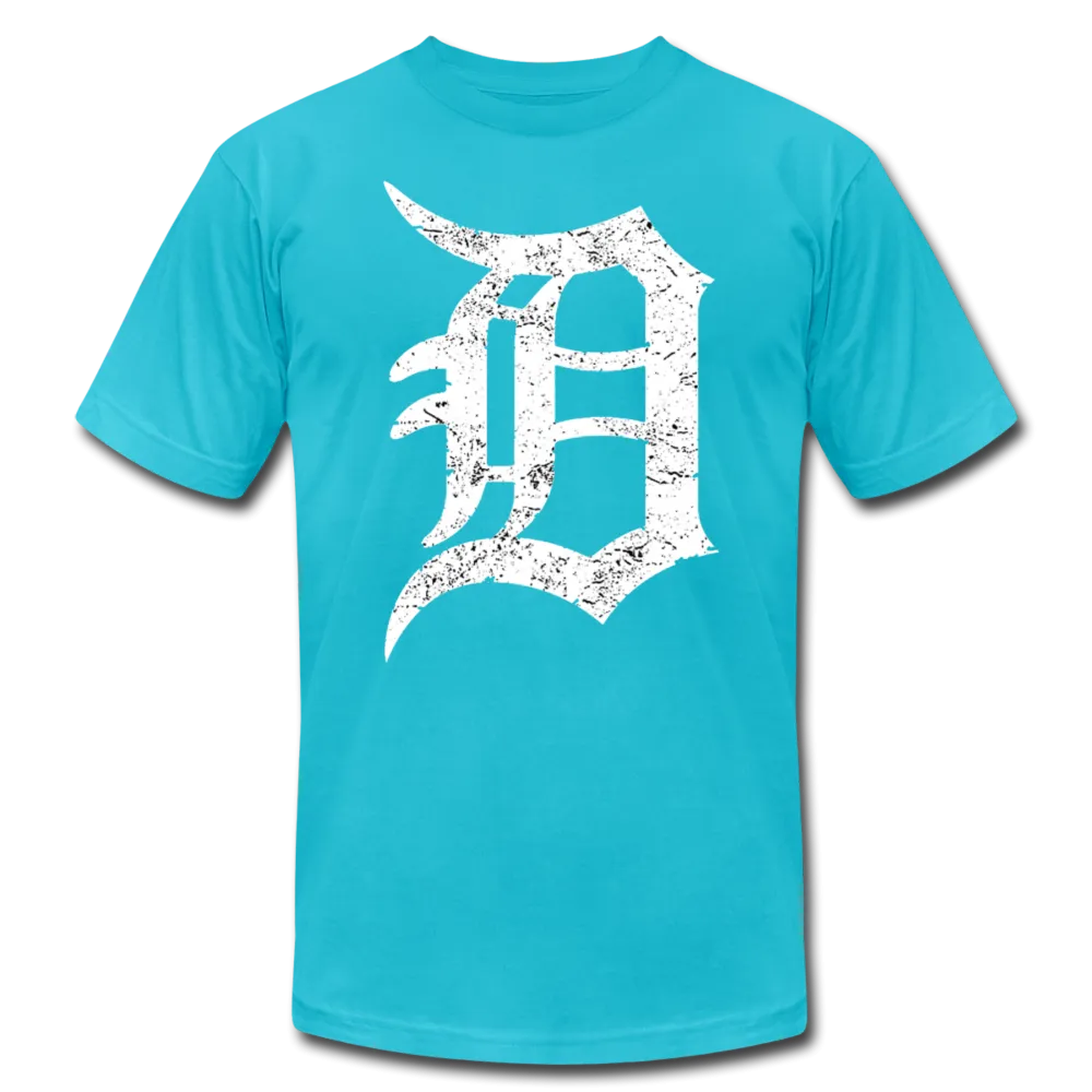 Motor City Detroit Letter D Men's Premium T-shirt