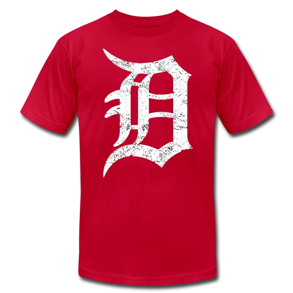 Motor City Detroit Letter D Men's Premium T-shirt