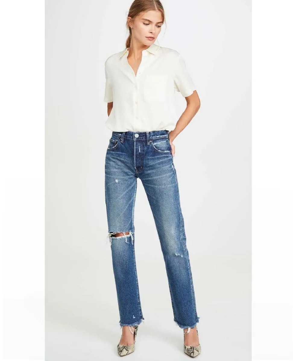 Moussy Vintage Guilford in Medium Blue