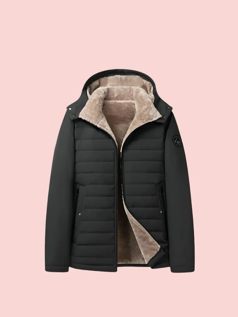 Must-Have Plus-Size Winter Jackets for Men-Winter Jacke Herren-black