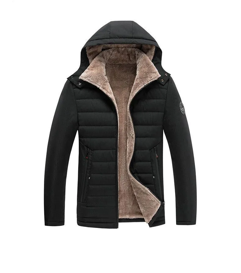 Must-Have Plus-Size Winter Jackets for Men-Winter Jacke Herren-black
