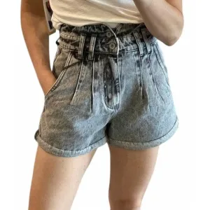 NEW ELAN high waisted shorts in black