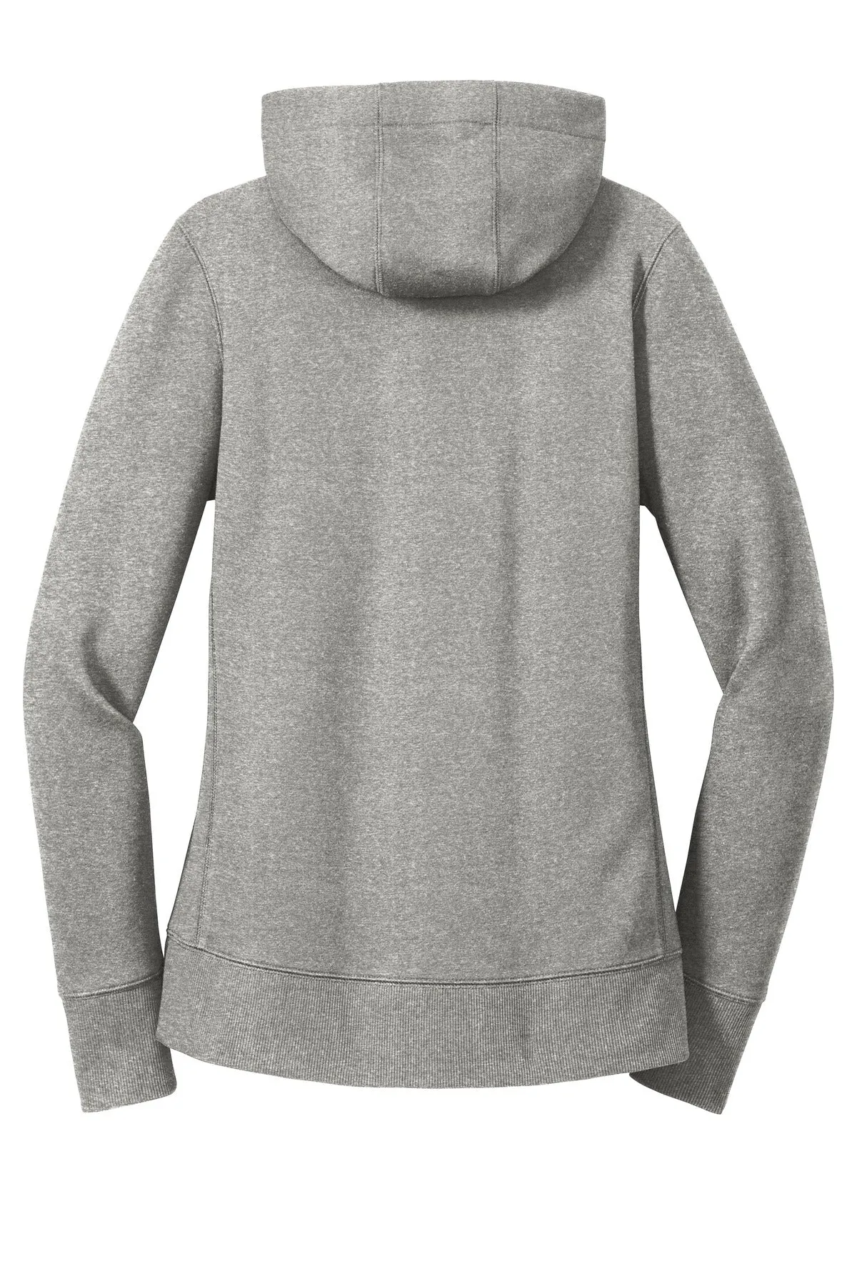 New Era  Women's French Terry Full-Zip Hoodie. LNEA502 Light Graphite Twist