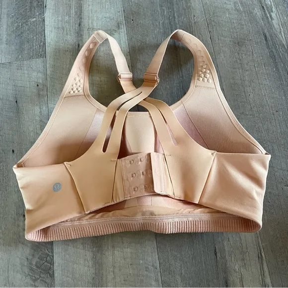 New Lululemon AirSupport Bra Warm Apricot Sports Bra
