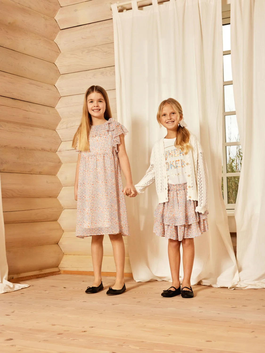 NKFFISILK Dresses - Peach Nectar