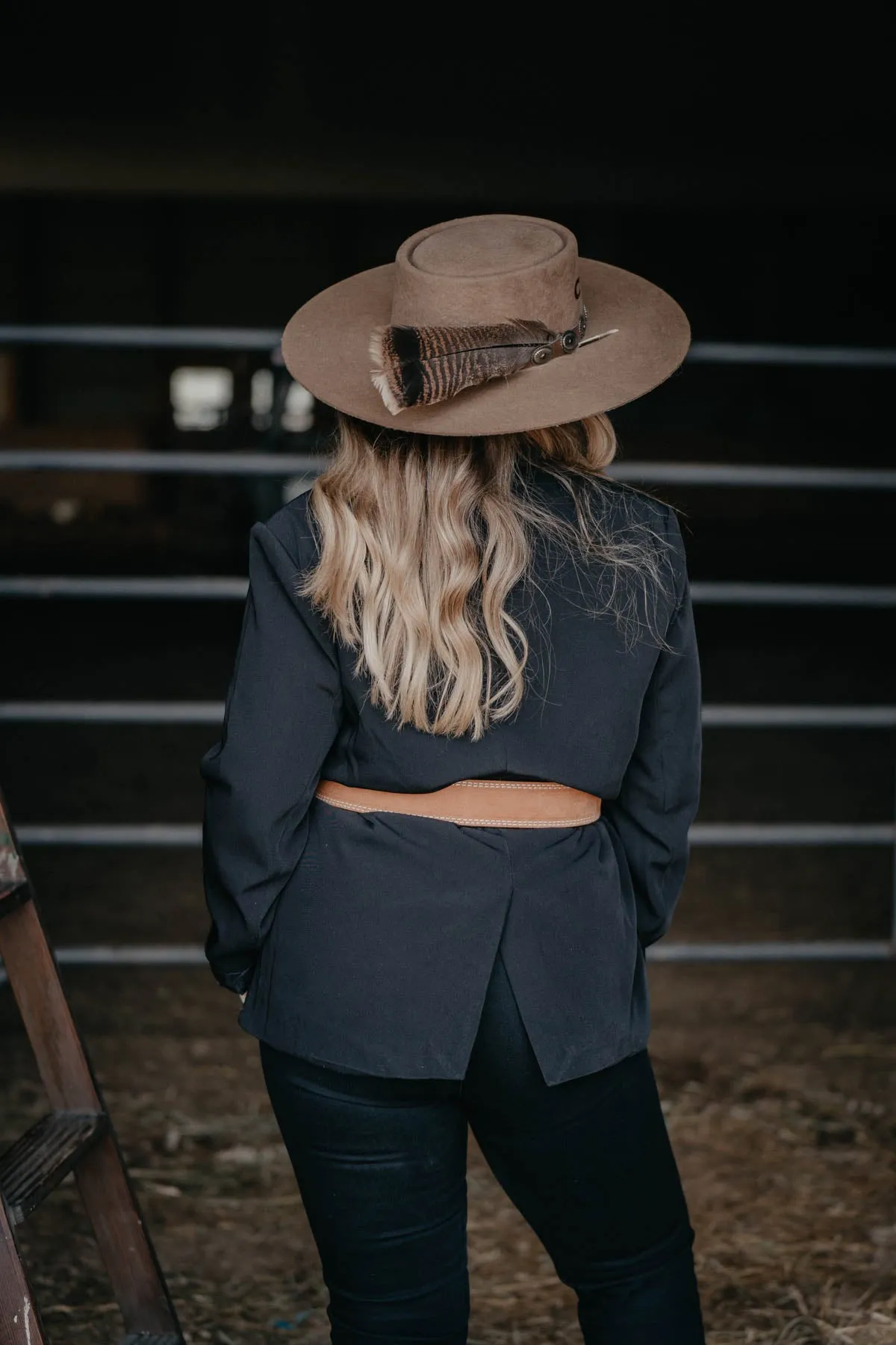 ‘Noir’ Black Boyfriend Fit Blazer (XS ONLY)