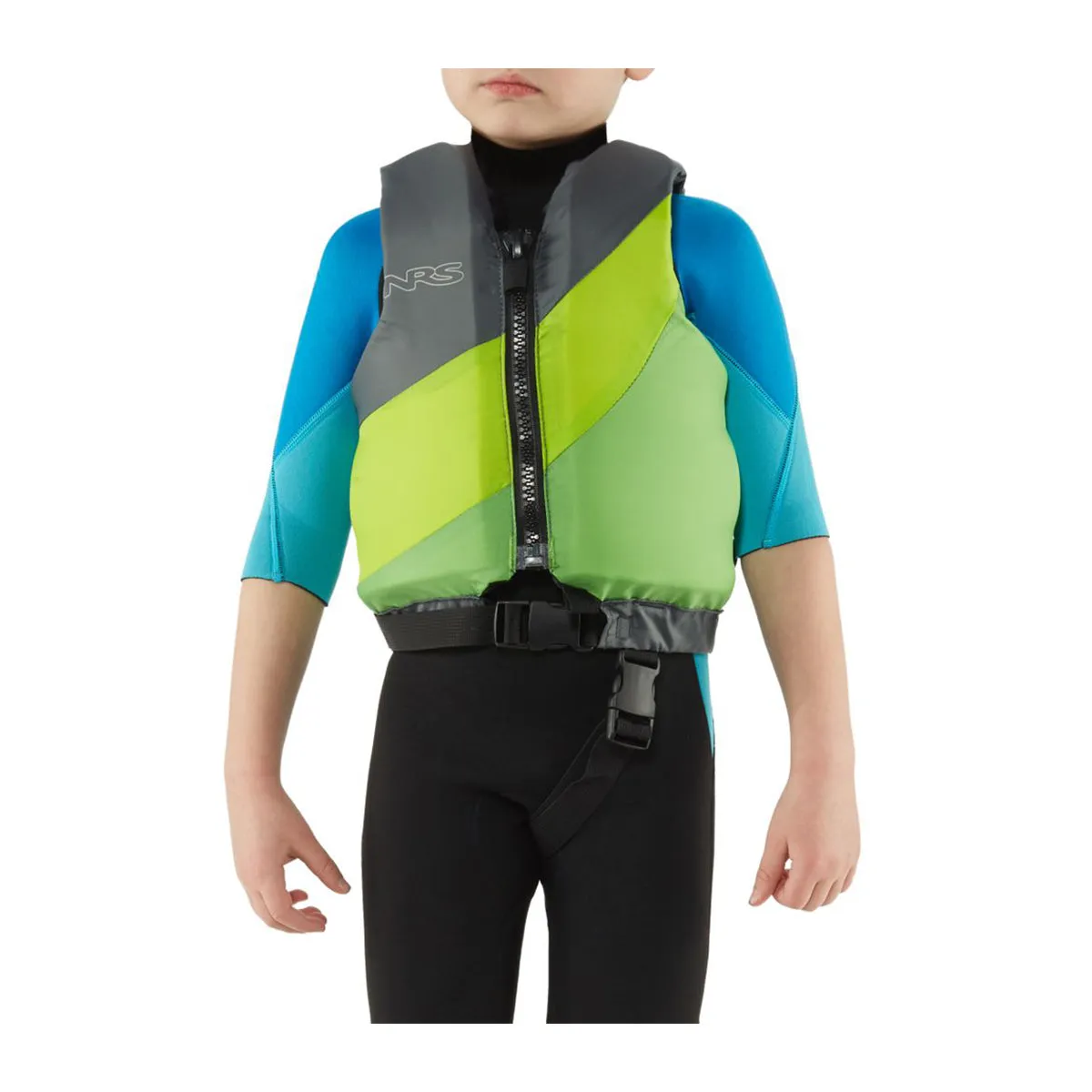NRS Crew Child PFD Life Jacket Green