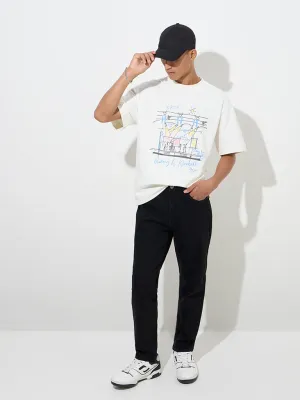 Nuon Black Slim - Fit Mid - Rise Jeans