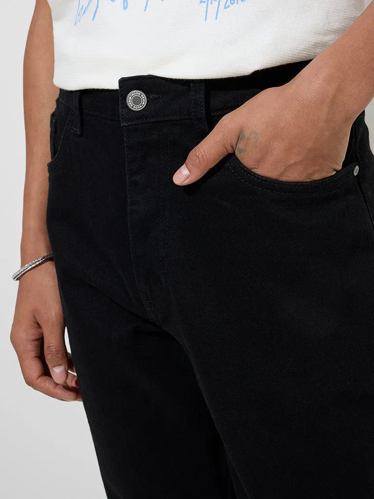 Nuon Black Slim - Fit Mid - Rise Jeans
