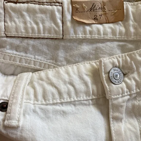 NWT Denim &amp; Supply by Ralph Lauren | Mini Distressed White Shorts | 27