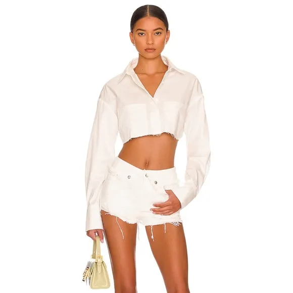 NWT Denim &amp; Supply by Ralph Lauren | Mini Distressed White Shorts | 27