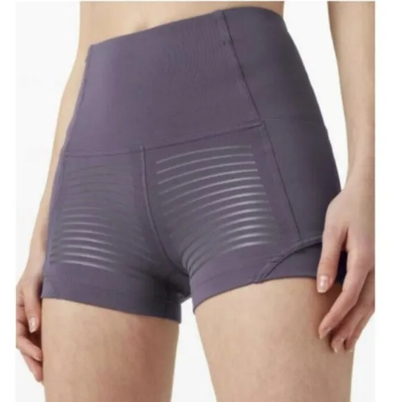 NWT LULULEMON Rogue Renegade HR Short 2.5&quot; sz 8 anti-stink 4-way stretch RARE