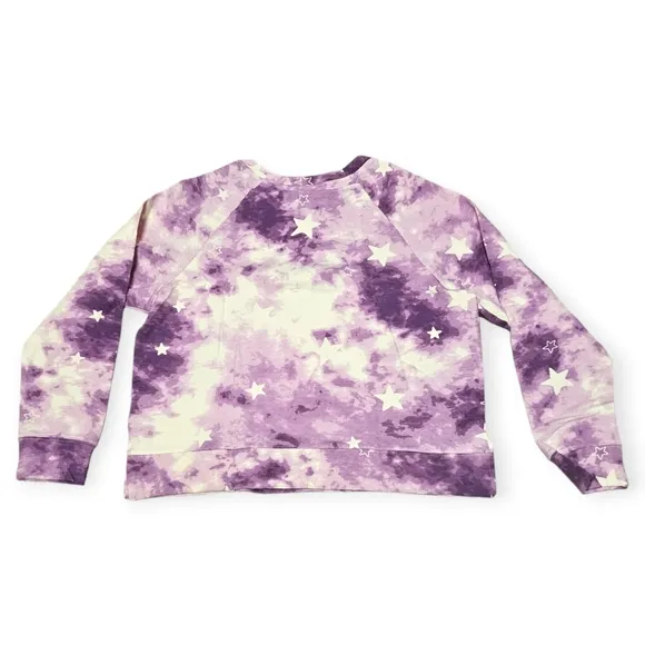 NWT Wildfox Tie Dye Stars Pajama/Loungewear SET: Sweatshirt and Shorts
