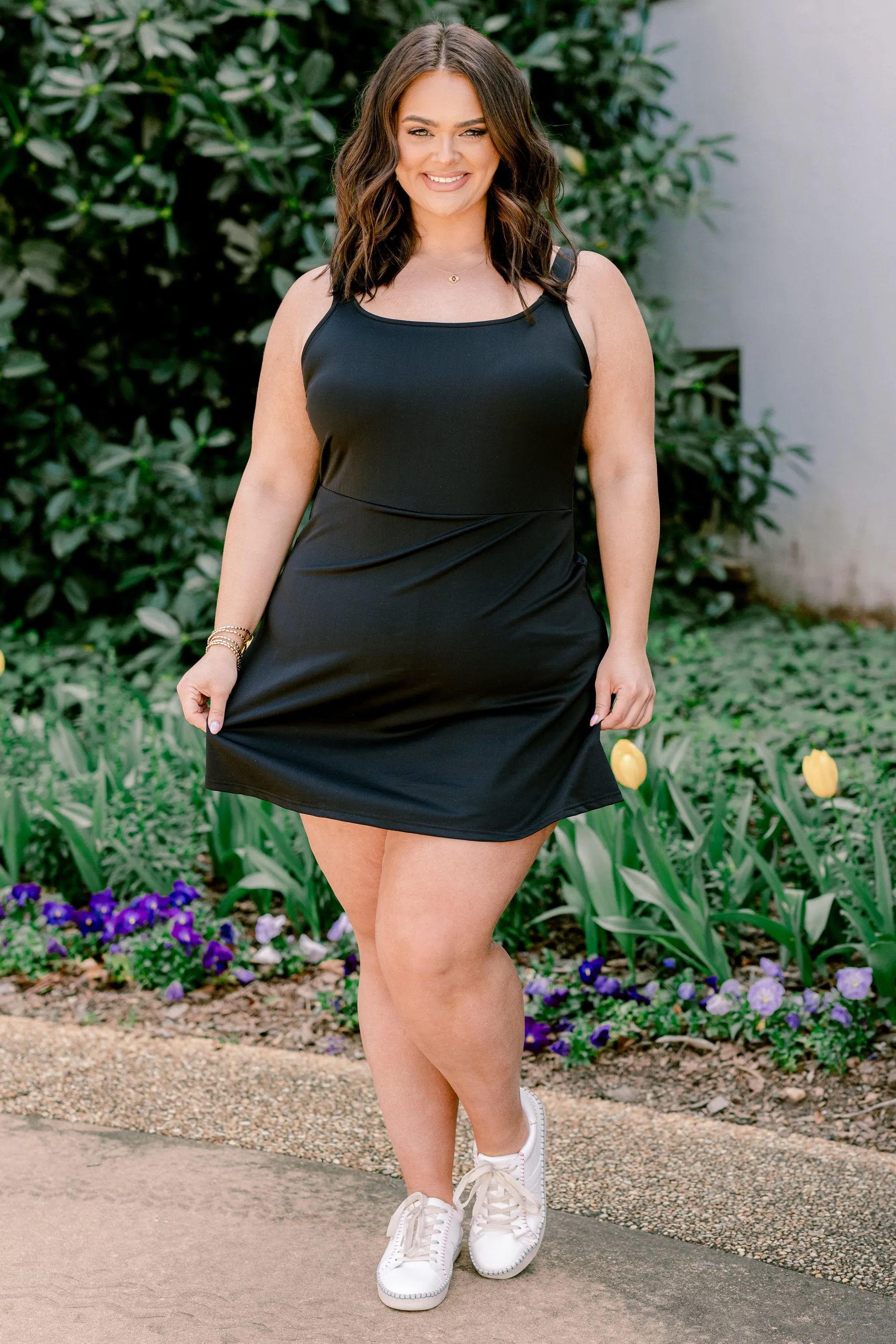 On The Way Dress, Black