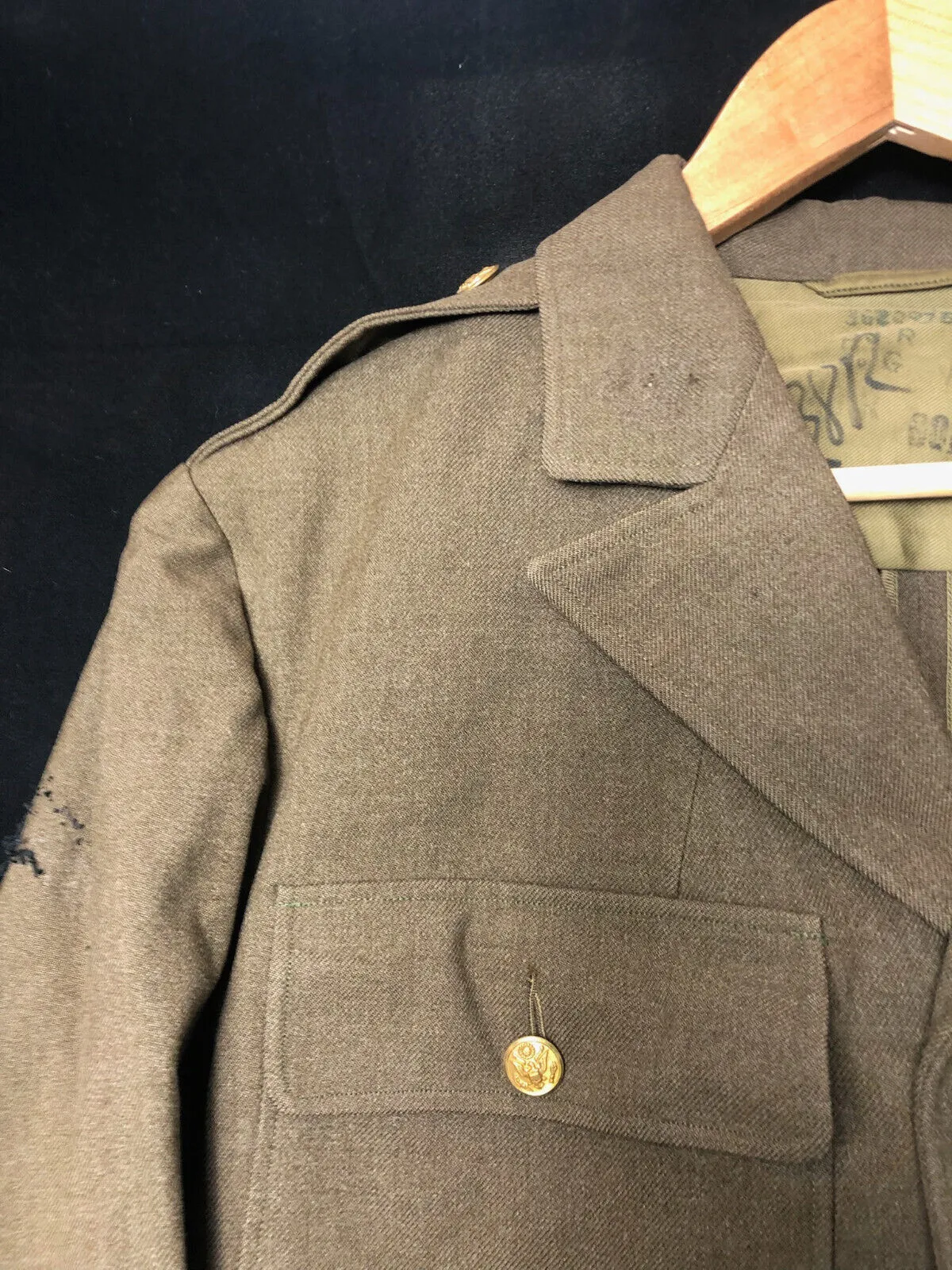 Original WW2 US Army Class A Dress Jacket 1941 - Private Ryan Prop - 38" Regular