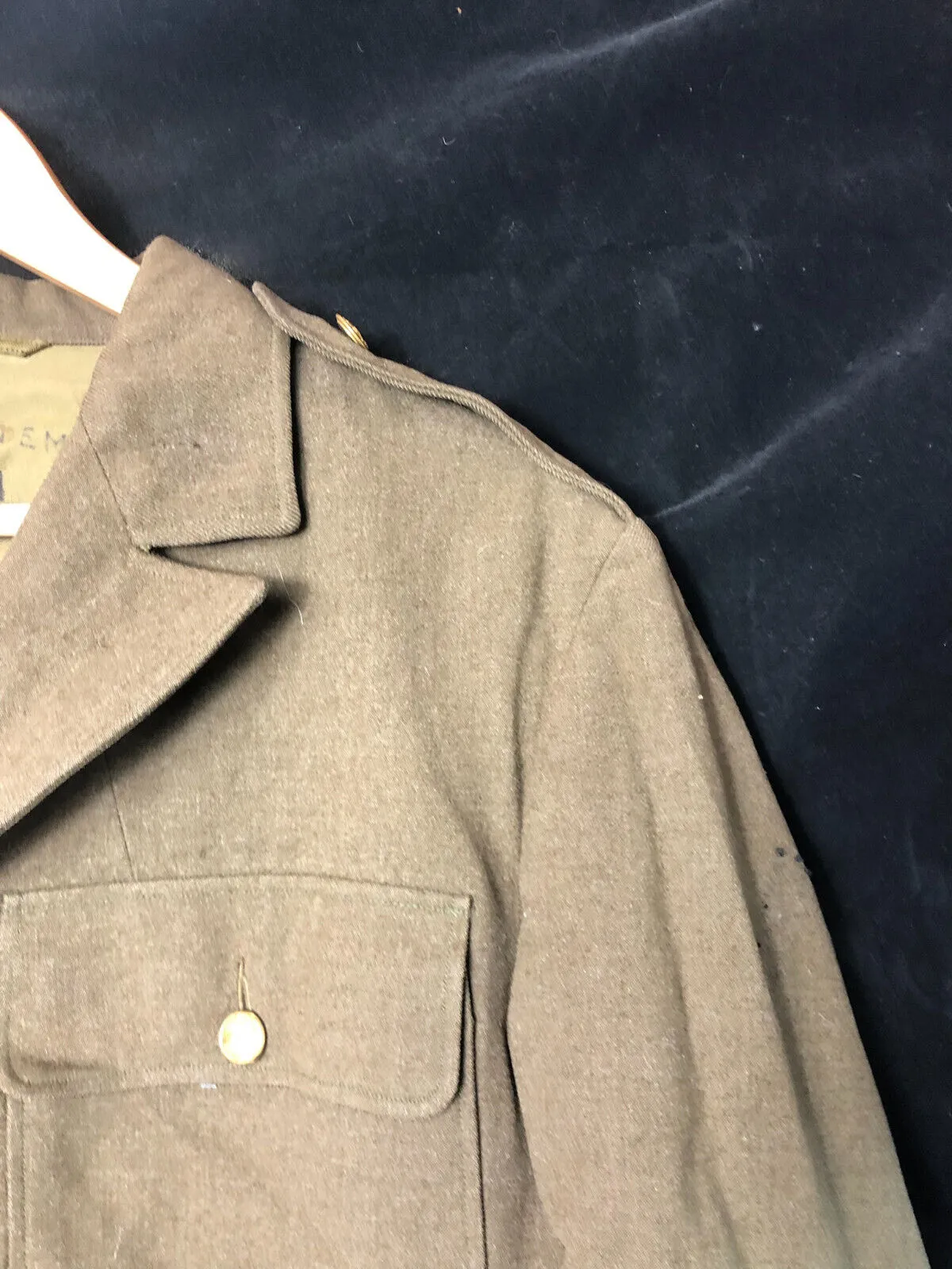 Original WW2 US Army Class A Dress Jacket 1941 - Private Ryan Prop - 38" Regular