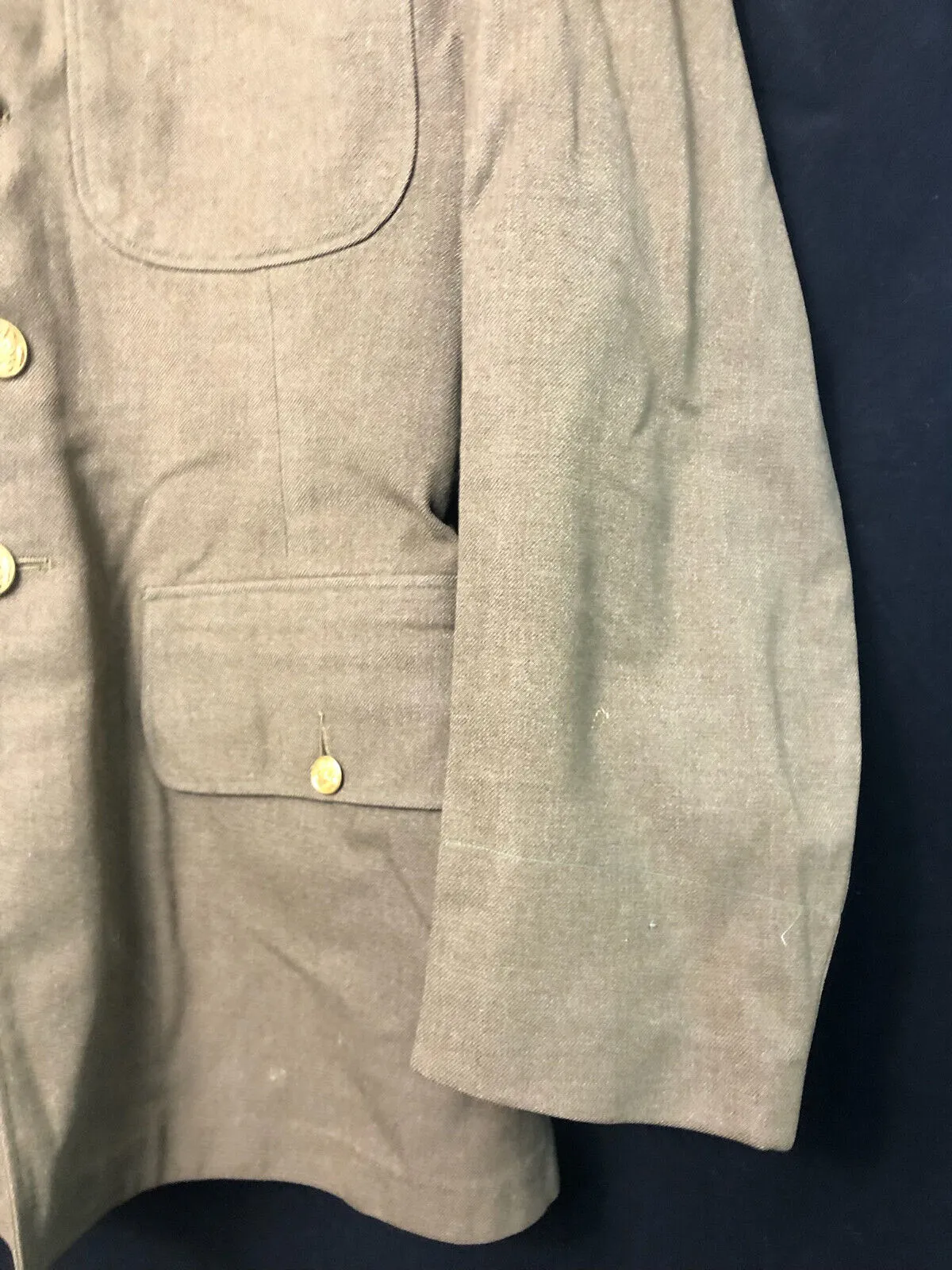 Original WW2 US Army Class A Dress Jacket 1941 - Private Ryan Prop - 38" Regular
