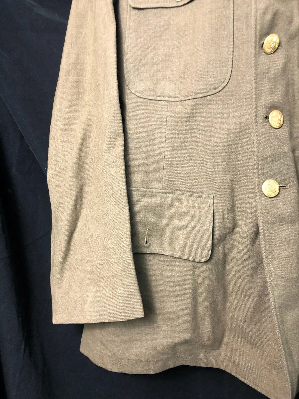 Original WW2 US Army Class A Dress Jacket 1941 - Private Ryan Prop - 38" Regular
