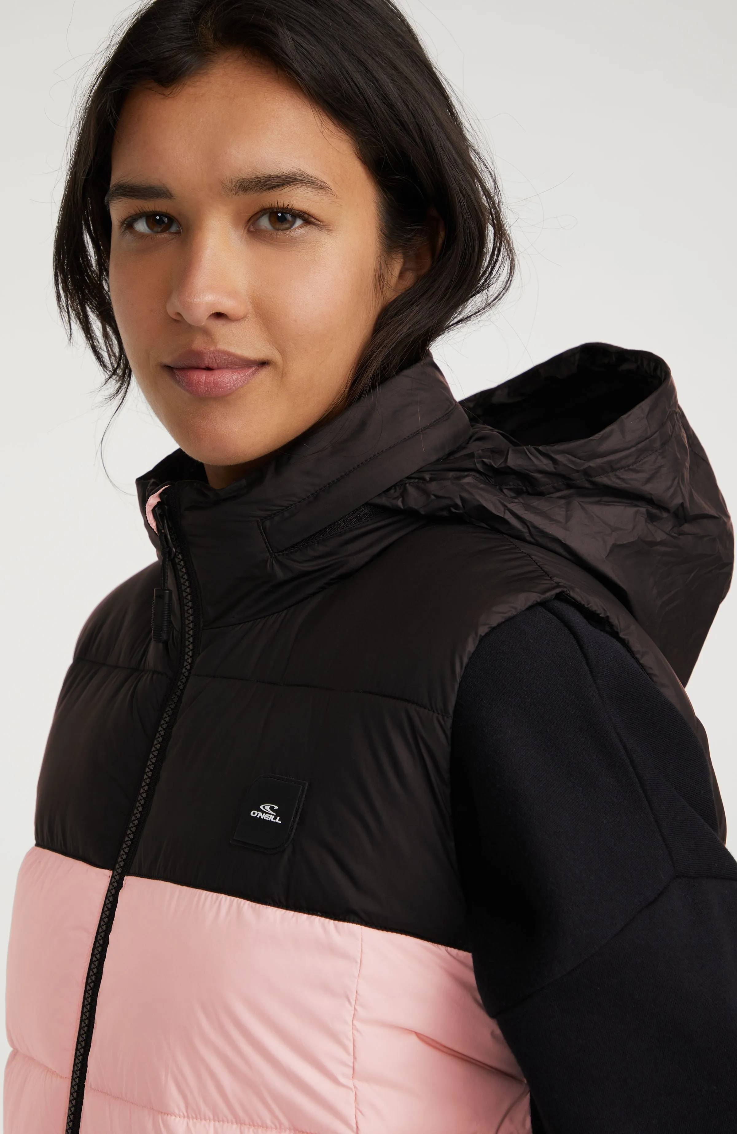 O'Riginals Steppweste | Peach Whip Colour Block