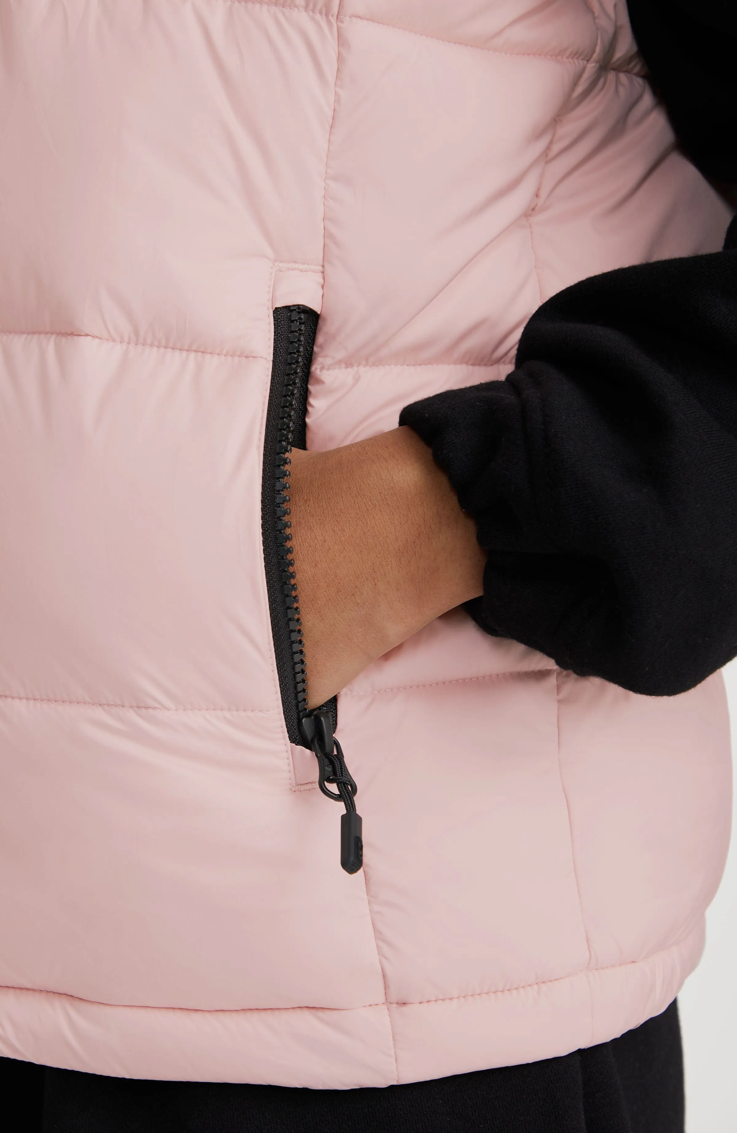 O'Riginals Steppweste | Peach Whip Colour Block