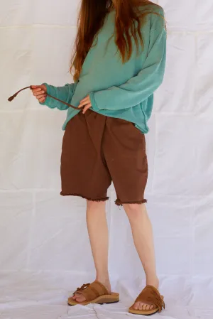 P57 Inakaya shorts in Cocoa Brown